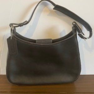 Coach dark brown purse